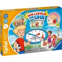 Ravensburger tiptoi Wir lernen die Uhr, Brettspiel